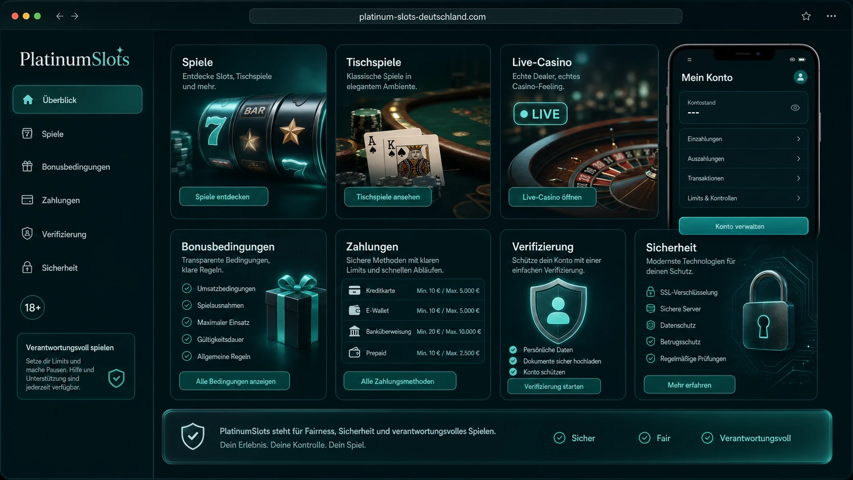 Fazit zu PlatinumSlots